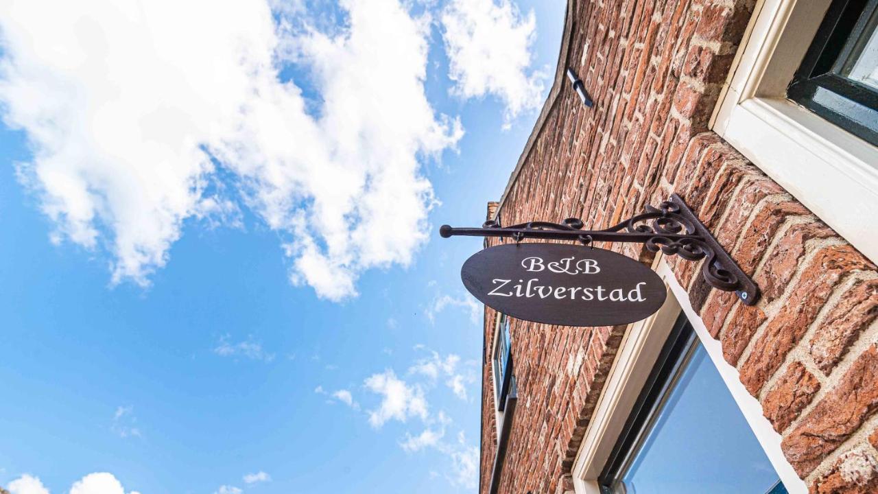 B&B Zilverstad Huisje Havenzicht Схонховен Экстерьер фото